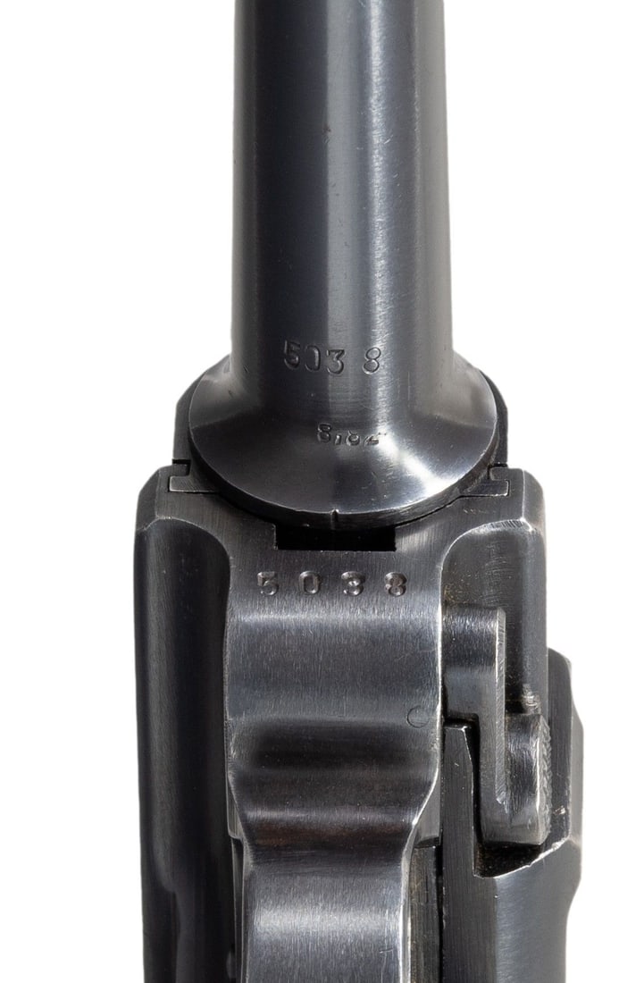 NICE GERMAN PRE-WAR MAUSER "S/42" CODE "1937" DATE - 4