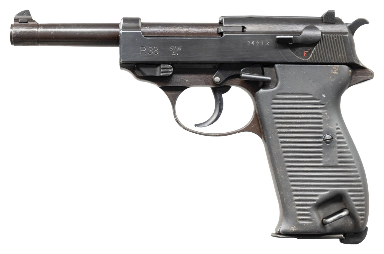 FINE FRENCH OCCUPATION MAUSER "SVW/45" CODE P.38 (1 of 4)