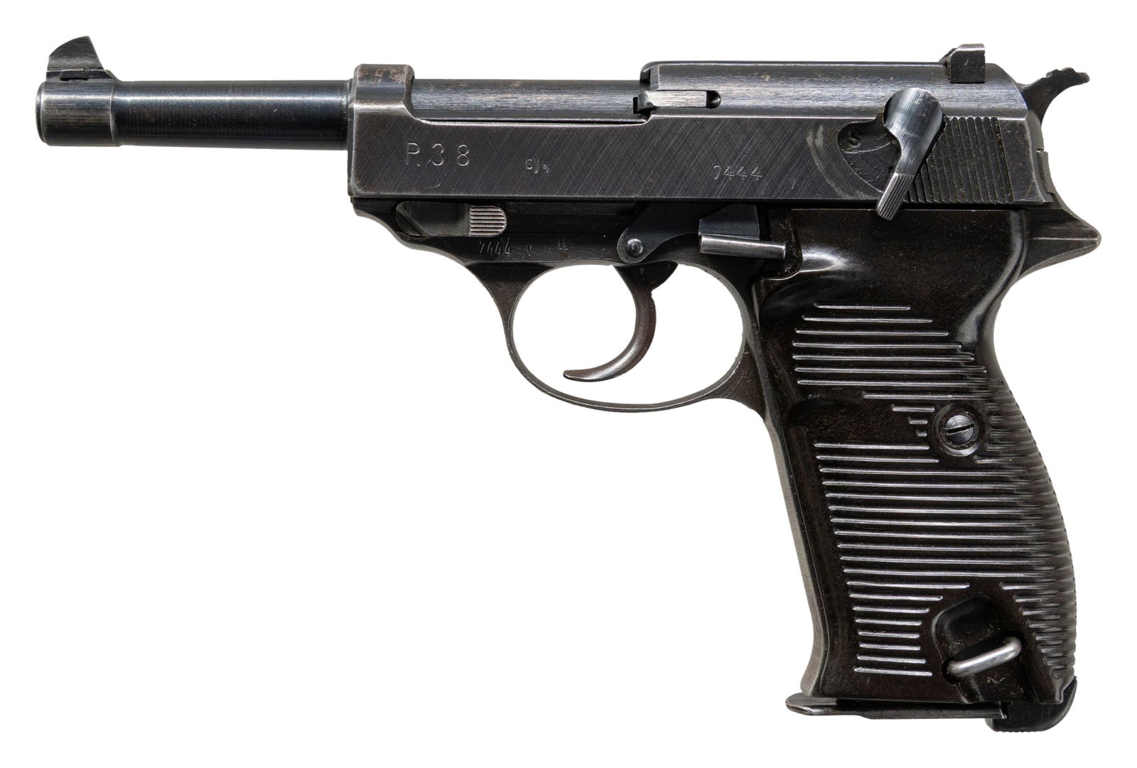 GERMAN WWII SPREEWERKE P.38 SEMI-AUTOMATIC PISTOL. (1 of 2)