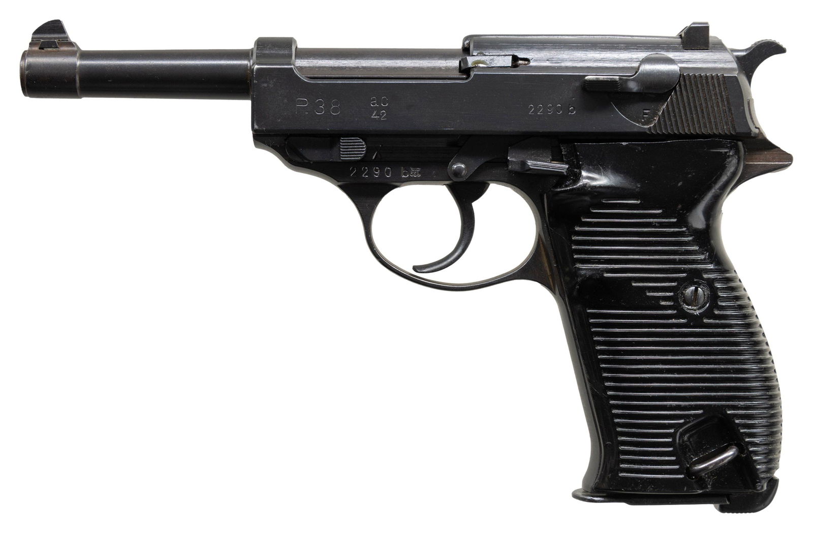 RUSSIAN CAPTURE GERMAN WWII WALTHER "AC/42" CODE (1 of 2)