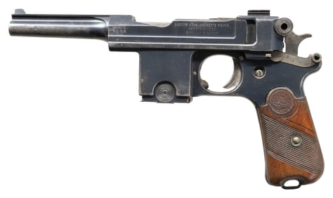 GERMAN WWI OCCUPATION PIEPER BERGMANN BAYARD MODEL