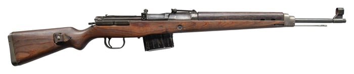 LATE WAR (QVE45) GERMAN K43 SEMI AUTO RIFLE.
