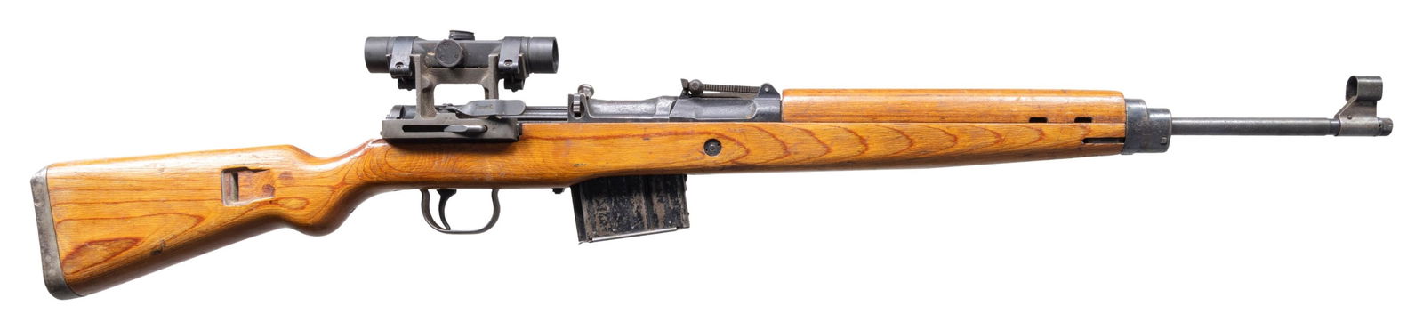 EARLY WALTHER G43 SEMI AUTO RIFLE. (1 of 2)