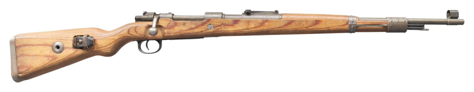 LATE WAR GUSTLOFF (BCD4) K98K BOLT ACTION RIFLE. (1 of 3)