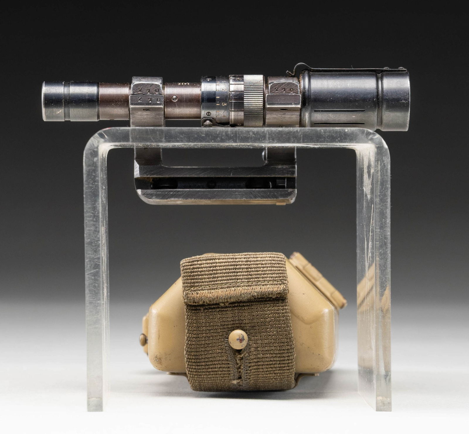 WW2 GERMAN ZF-41 SCOPE WITH CAN. - 3