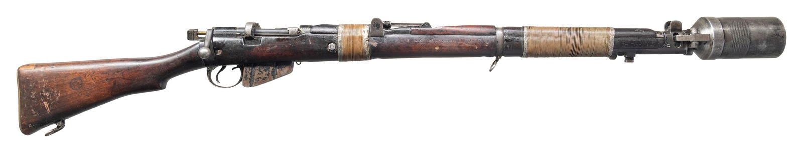 ISHAPORE NO. 1 MK3* SMLE WITH CUP LAUNCHER. (1 of 3)