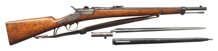 AUSTRIAN 1873/77 EXTRA KORPS WERNDL CARBINE.