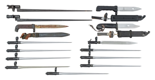 LOT OF ASSORTED AK, SKS, & M91/30 MOSIN NAGANT