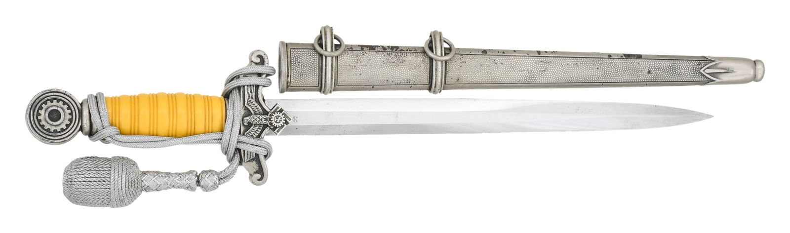 WWII GERMAN TENO LEADERS DAGGER BY EICKHORN (1 of 4)