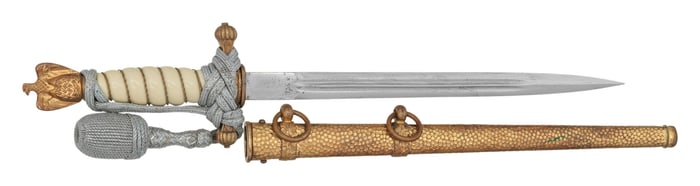 WWII GERMAN KRIEGSMARINE DAGGER.