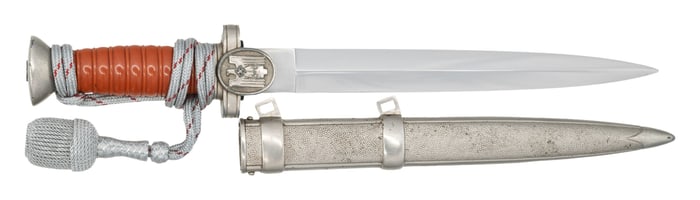 RARE GERMAN WWII DRK RED CROSS LEADERS DAGGER WITH