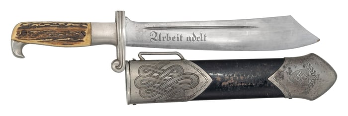 WWII GERMAN RAD HEWER BY EICKHORN.