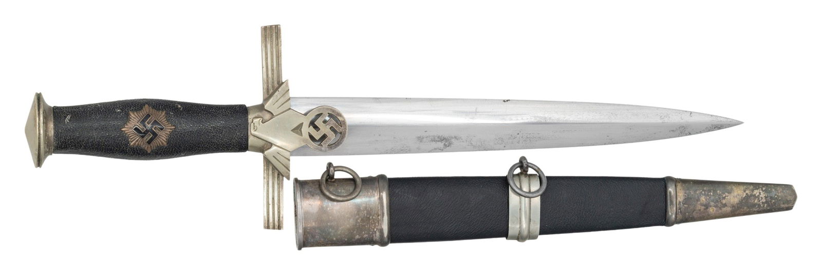 WWII GERMAN 2ND MODEL RLB OFFICER'S DAGGER BY (1 of 3)