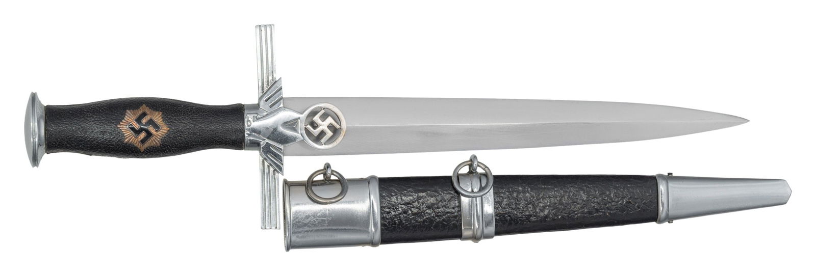 WWII GERMAN RLB 2ND MODEL OFFICER'S DAGGER. (1 of 2)