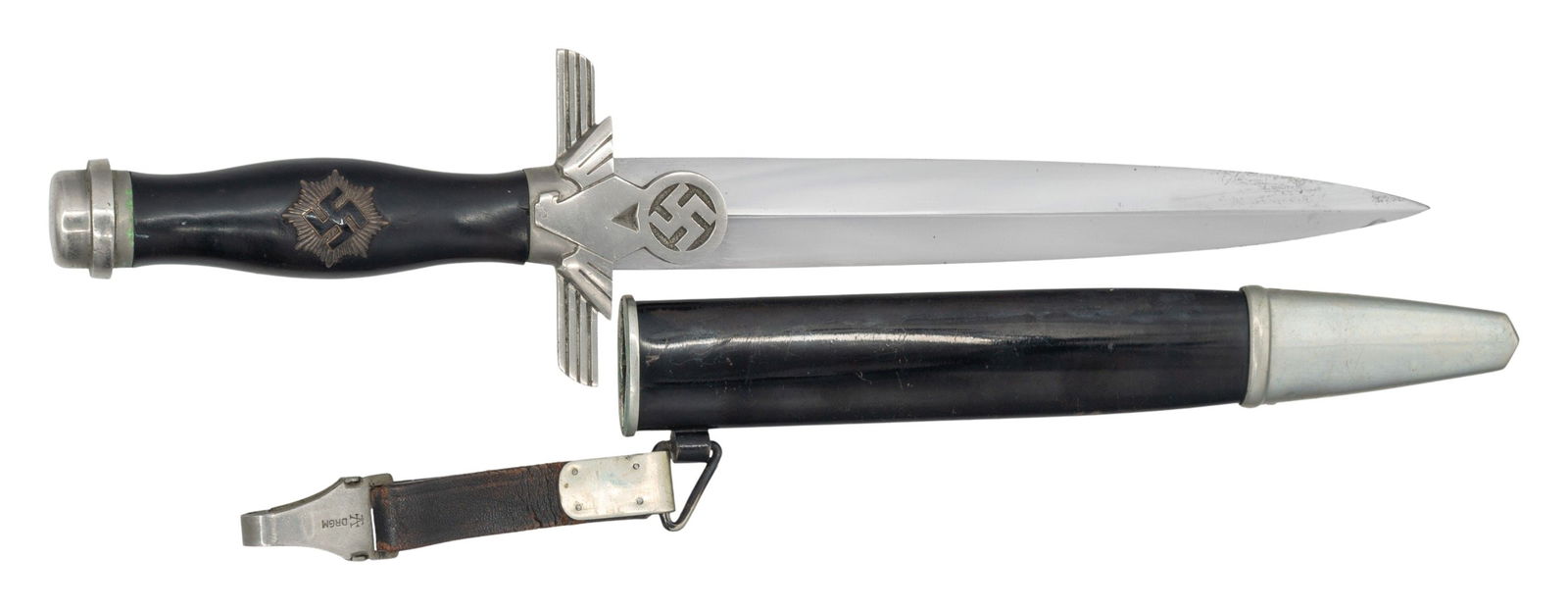 WWII GERMAN 2ND MODEL RLB SUBORDINATE DAGGER BY (1 of 3)
