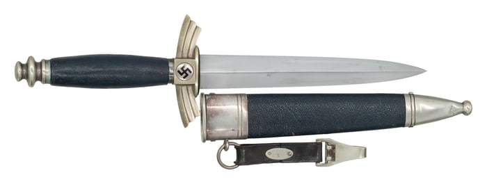 GERMAN DLV FLYERS KNIFE BY SMF WITH UNIT MARKING.