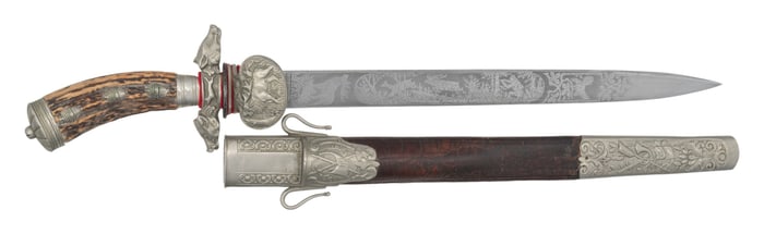 SCARCE PRE-WWII GERMAN FORESTRY OFFICIAL'S DAGGER