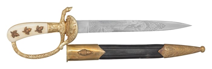 WWII GERMAN SENIOR FORESTRY LEADER DAGGER.