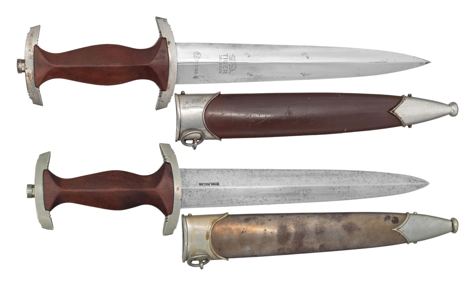 2 WWII GERMAN SA DAGGERS. - 2