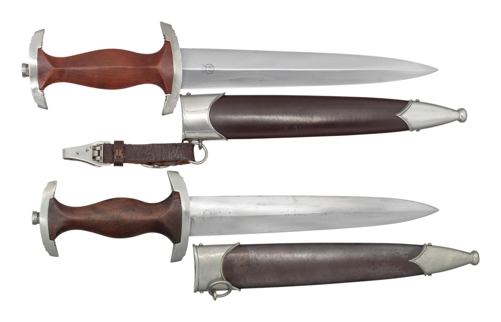 2 WWII GERMAN SA DAGGERS. - 2