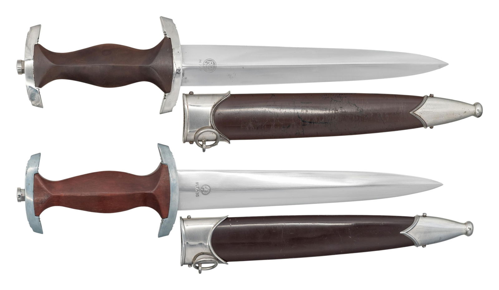 2 WWII GERMAN SA DAGGERS. - 2