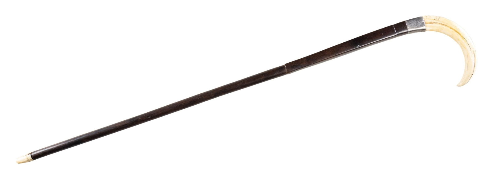 GERMAN OFFICER'S CANE WITH PRESENTATION BOAR'S (1 of 8)