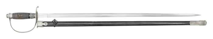 WWII GERMAN POLICE/SS OFFICER'S SWORD BY KREBS.