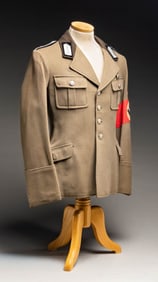 WWII GERMAN RAD OBERFELDMEISTER TUNIC.