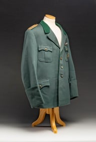RARE WWII GERMAN NATIONAL HUNTING MASTER TUNIC.