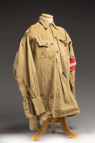 WWII GERMAN HJ SHIRT FOR HESSEN-NASSAU PRUSSIA.