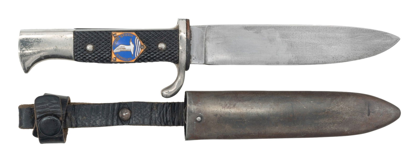 WWII DUTCH JEUGDSTORM KNIFE OF THE DUTCH NSB. (1 of 2)