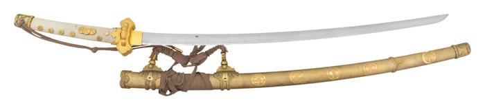 JAPANESE TACHI COURT SWORD.