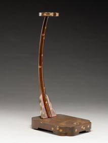 JAPANESE VERTICAL SWORD DISPLAY STAND OR KAKEDAI.