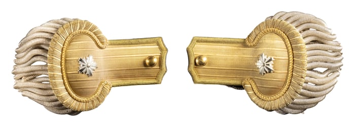 WWII PERIOD JAPANESE POLICE OFFICER EPAULETTES.