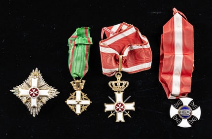 3 ITALIAN MILITARY AND CIVILIAN ORDERS.