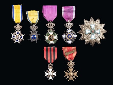 7 FOREIGN ORDERS AND MEDALS,