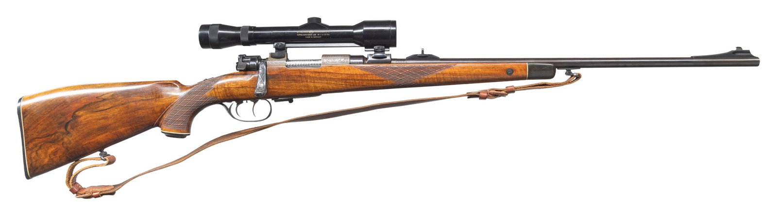 SHORT ACTION MAUSER SPORTER BY MARHOLDT WITH SCOPE (1 of 4)