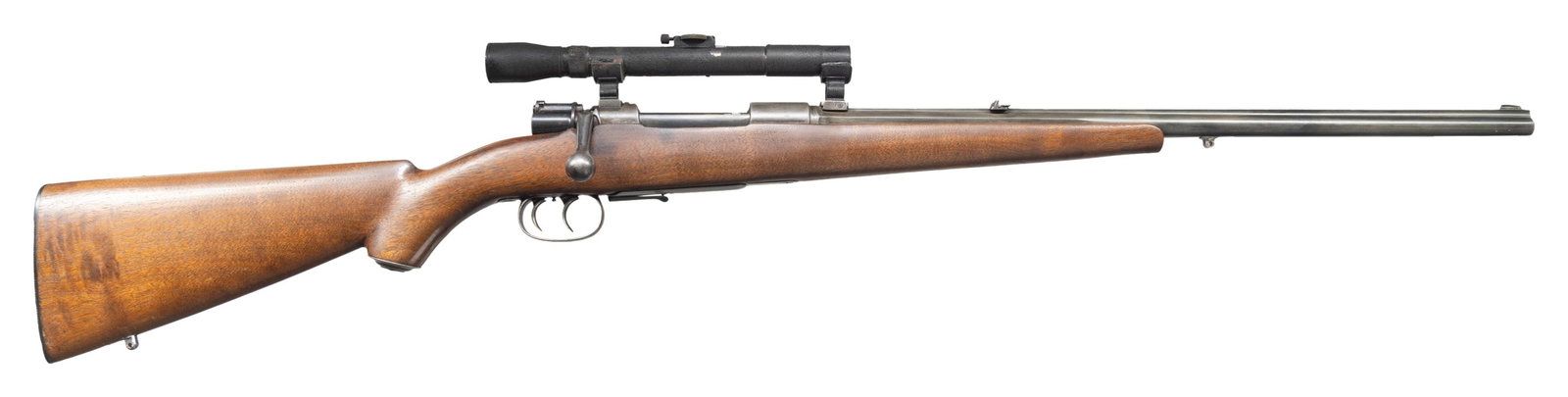 EARLY JP SAUER TRANSITIONAL SPORTING MAUSER RIFLE. (1 of 2)