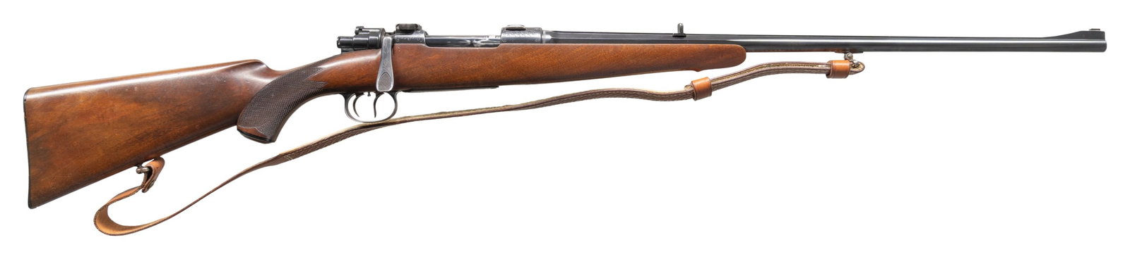 MAUSER MODEL 98 SPORTERIZED BOLT ACTION RIFLE. (1 of 4)