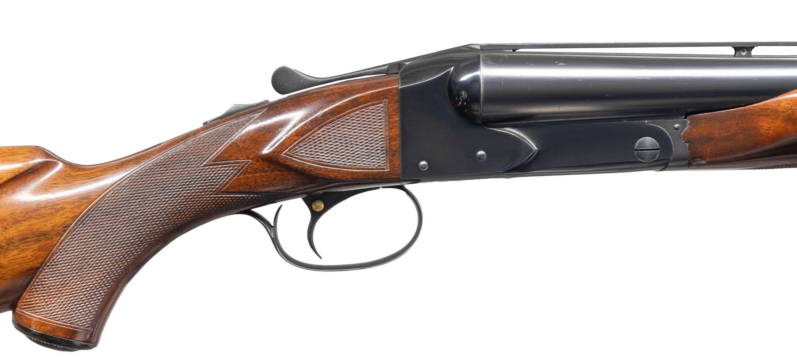 WINCHESTER MODEL 21 TRAP GRADE SXS SHOTGUN. (1 of 5)