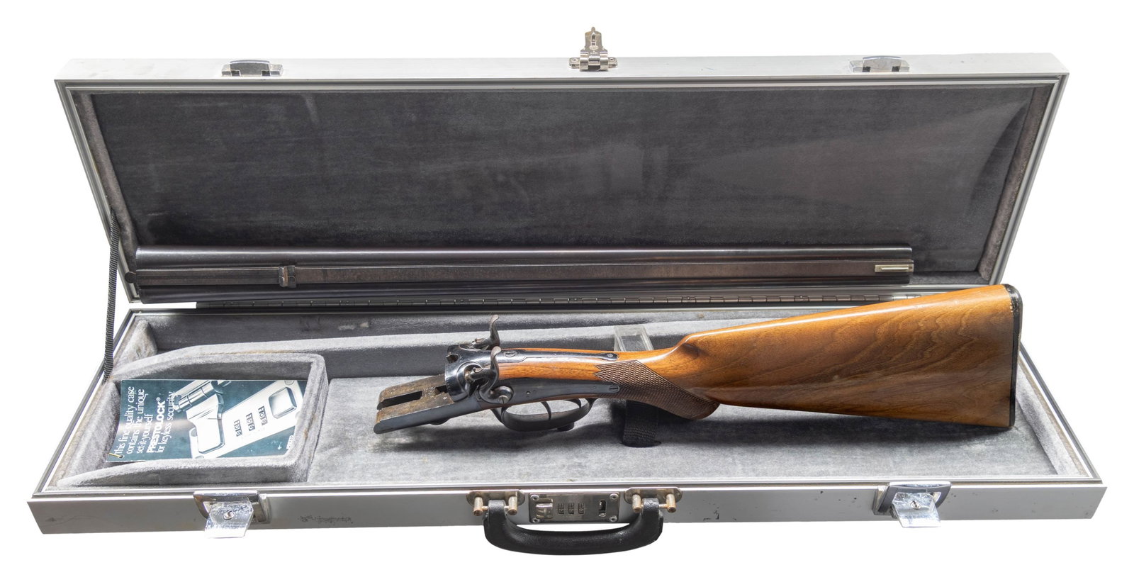 HAMMER DOUBLE RIFLE BY J & W TOLLEY. (1 of 5)