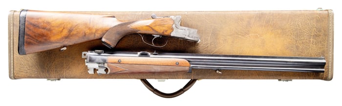H. ZEHNER 20 GA. O/U SHOTGUN WITH COMBO RIFLE/