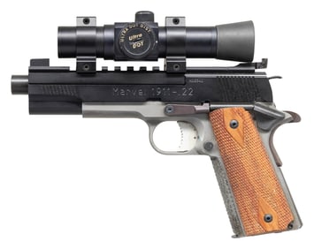 CASPIAN / MARVEL CUSTOM SEMI-AUTO TARGET PISTOL.