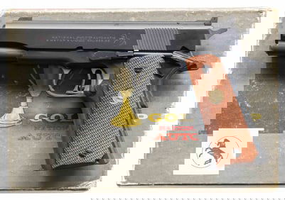 COLT GOLD CUP NATIONAL MATCH SEMI AUTO PISTOL.