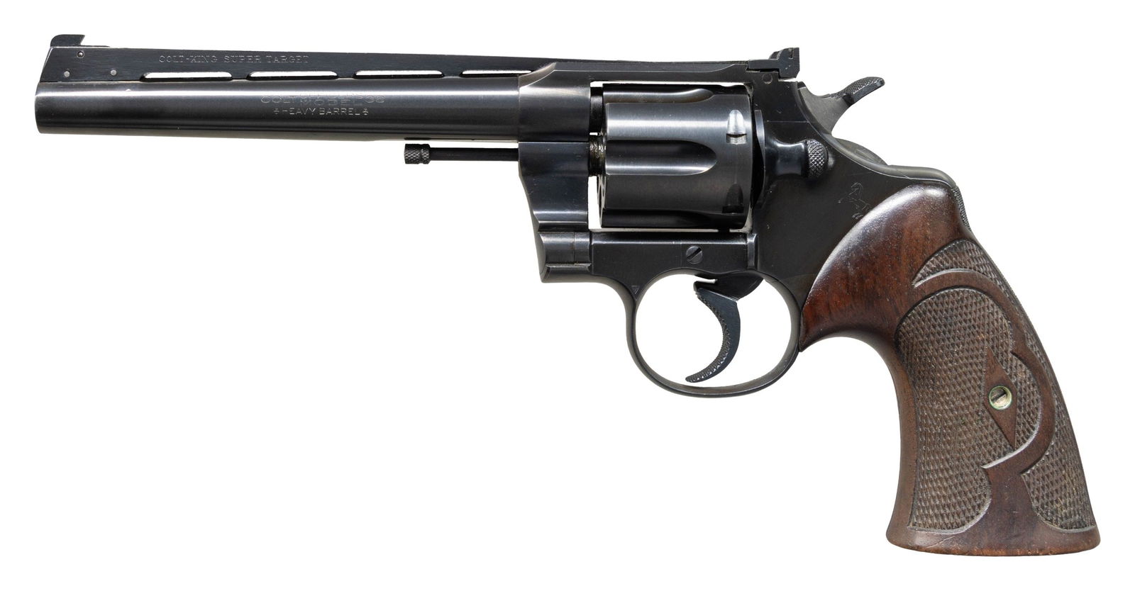 DESIRABLE COLT OFFICERS MODEL HEAVY BARREL KING (1 of 5)