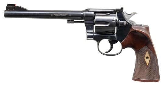 NICE CUSTOM COLT OFFICER'S MODEL HEAVY BARREL