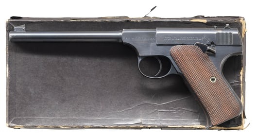 BOXED PRE WWII COLT WOODSMAN 1ST SERIES TARGET