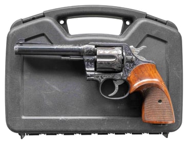 ATTRACTIVE CUSTOM ENGRAVED COLT U.S. ARMY MODEL OF