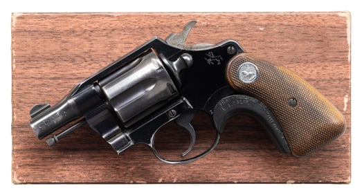 COLT COBRA DOUBLE ACTION REVOLVER ID'D TO L. SETH