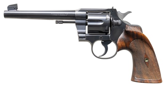 EXCEPTIONAL PRE-WAR COLT OFFICERS MODEL HEAVY